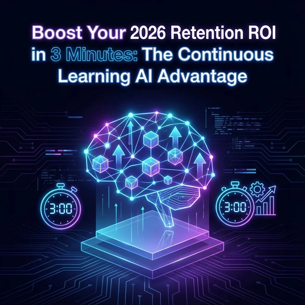 Boost Your 2026 Retention ROI in 3 Minutes: The Continuous Learning AI Advantage