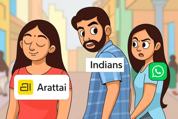 Why Every Messaging App Wants to Replace WhatsApp in India—But No One Has